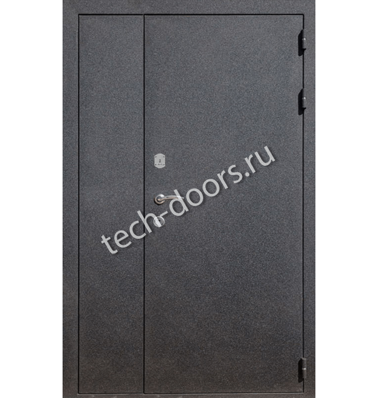 Дверь техническая полуторная 1350x2050